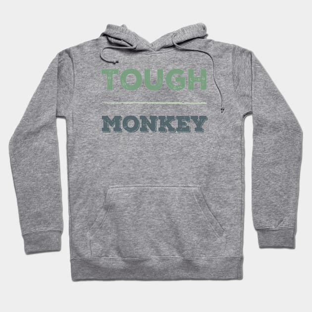 Tough Monkey Sweet Monkey Hoodie by BoogieCreates